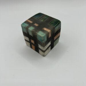 Small Raku Cubes